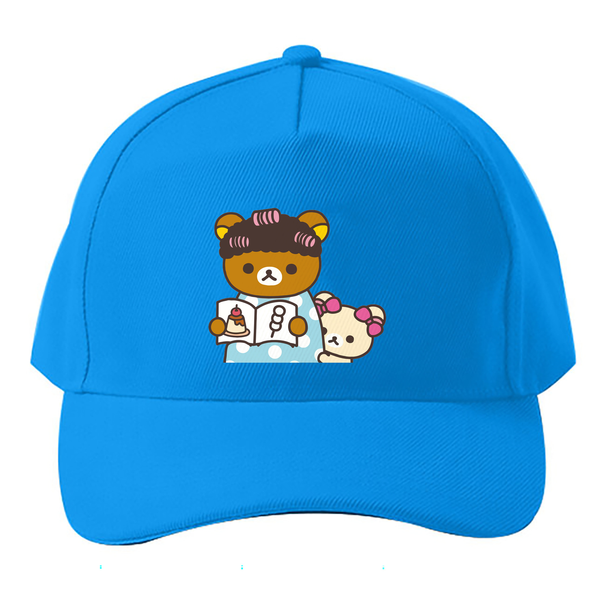 （画像用） リラックマ リラックマ キイロイトリ Rilakkuma Korilakkuma Kiiroitori ベースボールキャップ 綿100％ 男女兼用 帽子 スポーツ